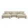 Wade Logan Cabbar Piece Corduroy Sectional Reviews Wayfair